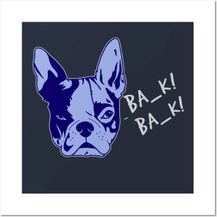 Boston Terrier Accent Posters and Art